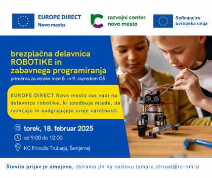 ED - delavnica robotike